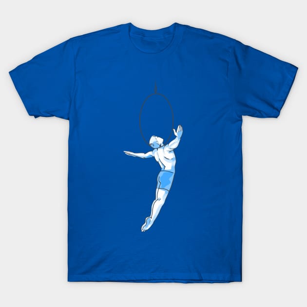 Aerial Hoop T-Shirt by RedLineStore